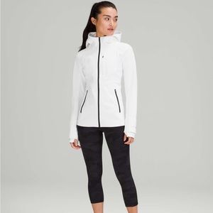 NWT Lululemon Cross Chill Jacket - White - Size 6